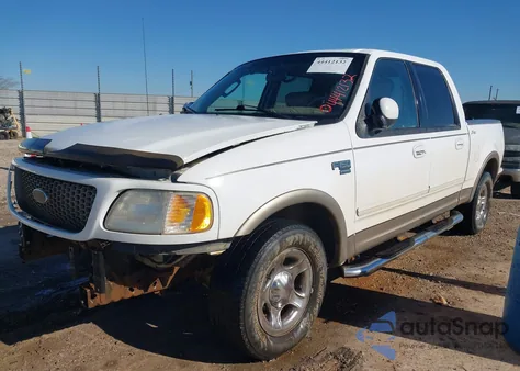 2002 Ford F-150 Lariat/Xlt z USA, uszkodzony, nr VIN 1FTRW07L52KD74438